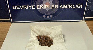 Keşan'da şüpheli şahsın üzerinden uyuşturucu madde çıktı