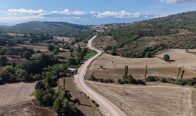 Kestel'de 4 mahallenin yolları yenilendi
