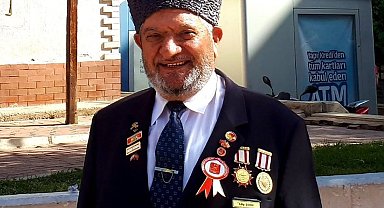 Kıbrıs Gazisi Edip Şahin Erzurum'da ağırlandı