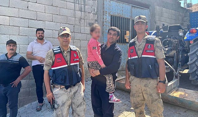 Kilis'te kaybolan down sendromlu çocuk jandarma ekiplerince bulundu