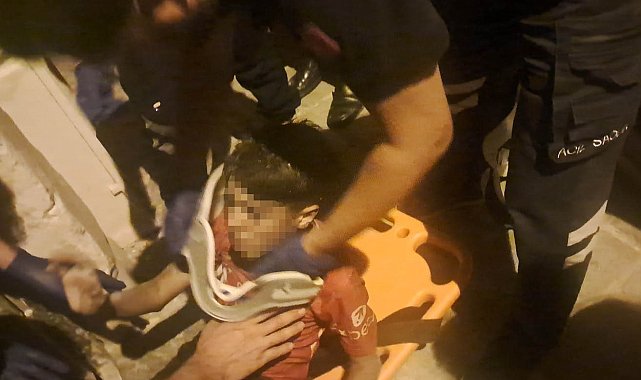 Kilis'te su kuyusuna düşen 13 yaşındaki çocuk kurtarıldı