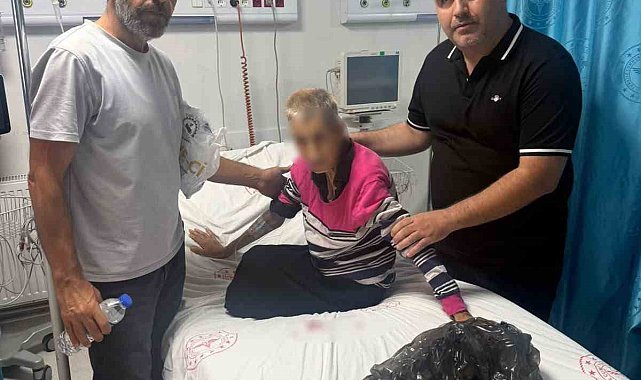 Kimsesiz kadının yardımına DİKO Başkanı Sanal koştu