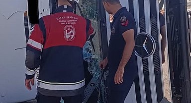 Kırıkhan'da trafik kazası: 1 yaralı