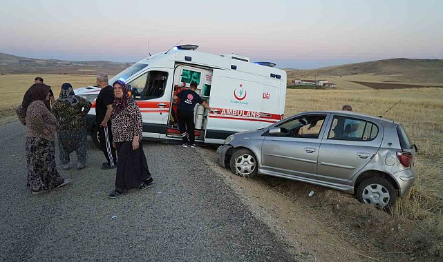 Kırıkkale'de otomobil takla attı: 4 yaralı