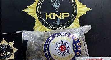 Kırklareli'de uyuşturucu operasyonu: 2 tutuklama