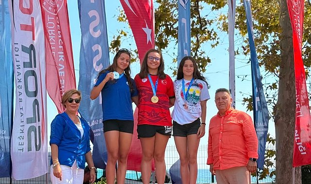 Kırklareli'li sporcu Derin Çelikkanat Türkiye şampiyonu oldu