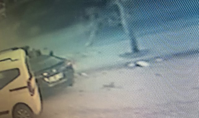 Kırklareli'nde trafik kazasında 1 kişi yaralandı: O anlar güvenlik kamerasına yansıdı