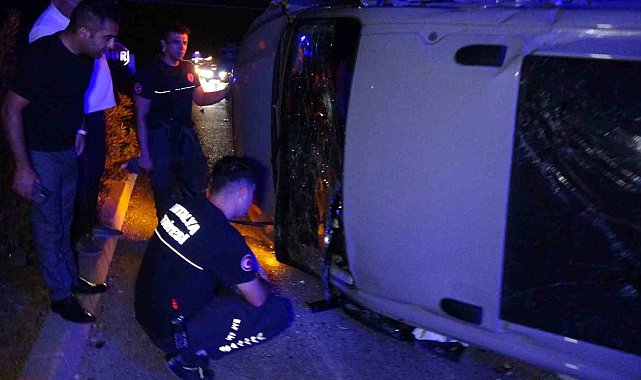 Kırmızı ışık ihlali kazaya neden oldu: 2'si turist 3 yaralı