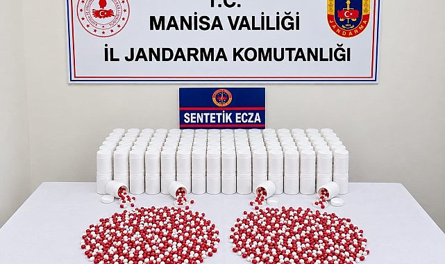 Kırsala gizlediği 12 bin 450 sentetik hapla yakalandı