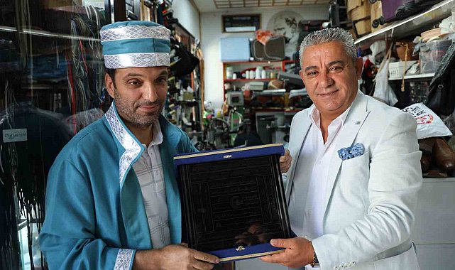 Kırşehir'de Ahilik kutlamalarında bir ilk: Engelli esnaf şed kuşandı