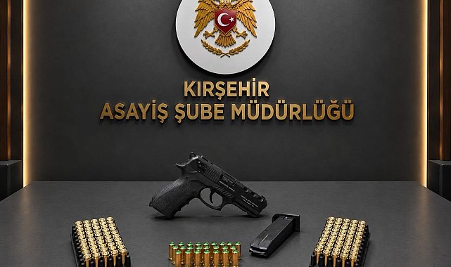 Kırşehir'de asayiş uygulamalarında silah ve uyuşturucu ele geçirildi