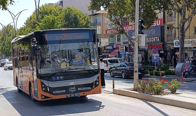 Kırşehir'de toplu ulaşım ücretlerine yüzde 33 zam