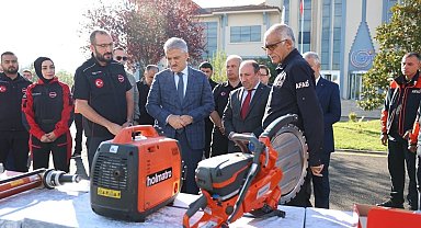 Kızılelma arama kurtarmaya malzeme desteği