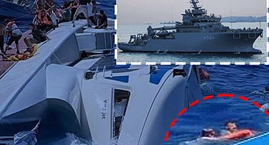 KKTC'de 3. gün... Faciada kaybolanları TCG Işın arıyor
