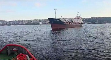 Kocaeli açıklarında fuel oil yüklü tanker arızalandı: Güvenli bölgeye çekildi