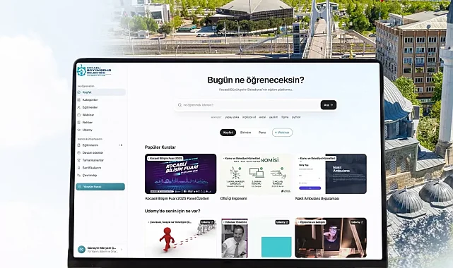 Kocaeli Büyükşehir'den personelin gelişimine dijital katkı