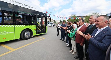 Kocaeli Büyükşehir'den toplu ulaşımda bir devrim daha