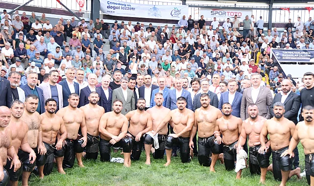 Kocaeli İshakçılar'da büyük güreş heyecanı