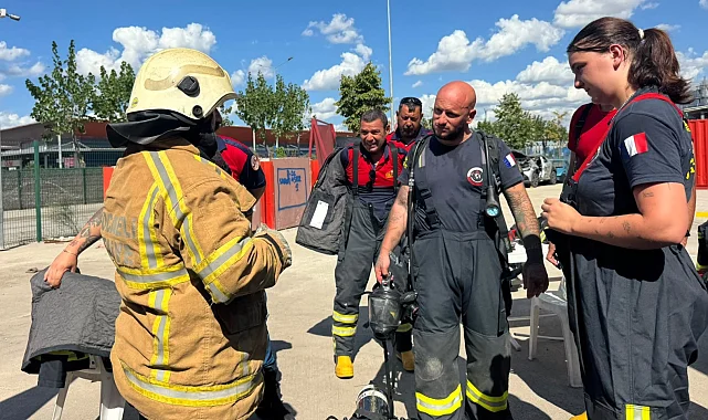 Kocaeli İtfaiyesi'nden Fransa'ya tecrübe köprüsü