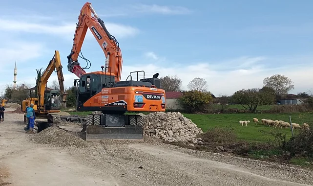Kocaeli Kandıra'da altyapı çalışmalarında önemli aşama