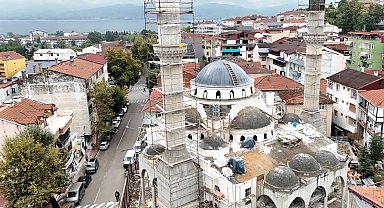 Kocaeli Kuruçeşme Merkez Camii'nde çalışmalar sürüyor