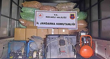 Kocaeli'de 4 milyon TL'lik kaçak tütün operasyonu