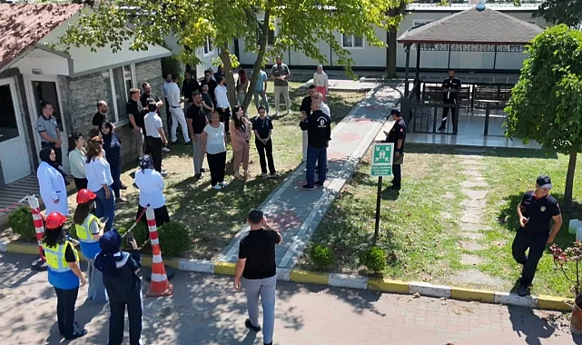 Kocaeli'de afet planları sahada test edildi