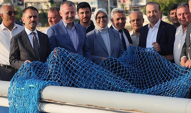 Kocaeli'de ilk ağ denize atıldı