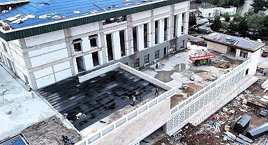 Kocaeli'de Umuttepe Camii ve Otopark projesi gün sayıyor
