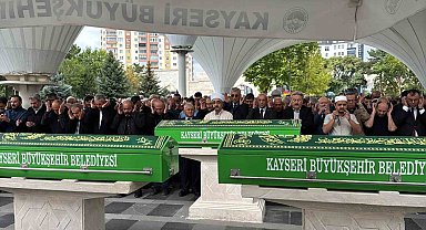 Kocasinan Kurucu Belediye Başkanı Alçı, son yolcuğuna uğurlandı