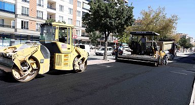 Konya Karatay'da ulaşım için bir etap daha yenileniyor
