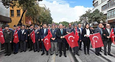 Konya'da "Kahramanlarla Kardeşlik Yolunda" yürüyüşü