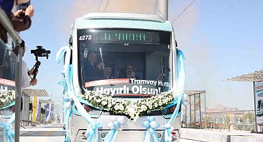 Konya'nın raylı sistem ağını güçlendirecek Adliye-Şehir Hastanesi Hattı açıldı