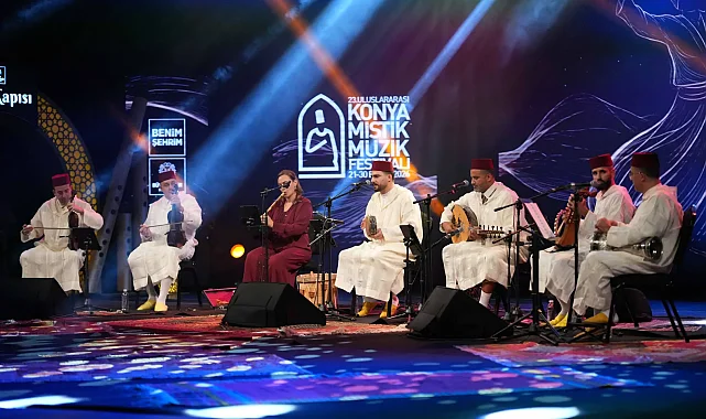 Konya'da Mistik Müzik Festivali devam ediyor