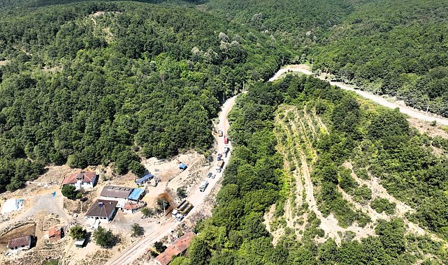Körfez Asri Mezarlığı'na ulaşım yolu yenileniyor