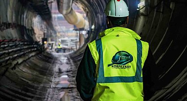 Körfezray'da tünel kazılarında 8 bin 278 metre aşıldı