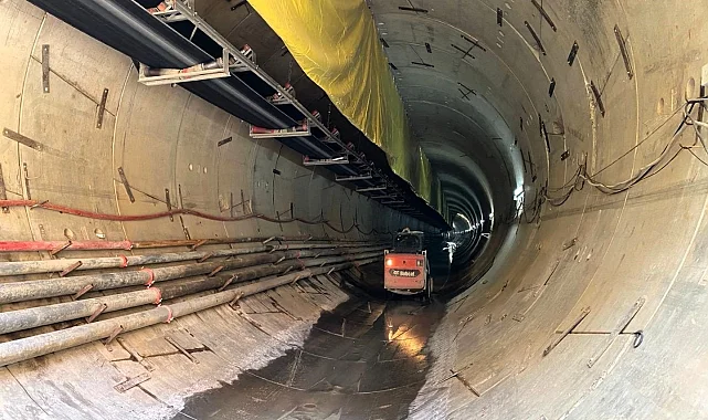 Körfezray'da tünel kazıları hız kesmiyor