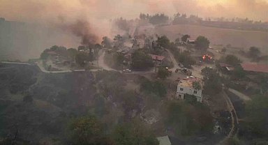 Kozan'daki yangın İmamoğlu ilçesine ilerledi