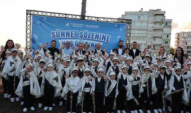 Küçükçekmece'de toplu sünnet şöleni coşkusu