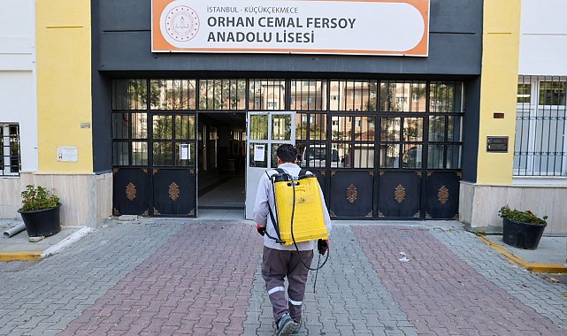 Küçükçekmece'deki okullar yeni döneme hazır