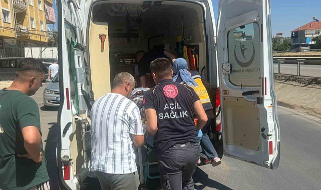 Kula'da elektrikli bisiklet kazası: 58 yaşındaki sürücü yaralandı