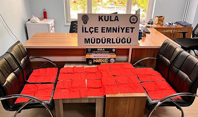 Kula'da zehir tacirlerine darbe: 1 şüpheli tutuklandı