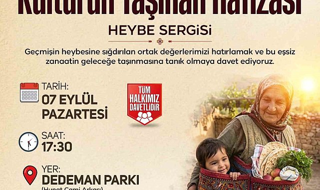 Kültürün taşınan hafızası: Heybe Sergisi, Sanat Melikgazi'de kapılarını açıyor