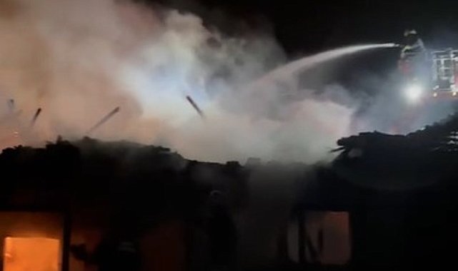 Kulu'da müstakil evde yangın