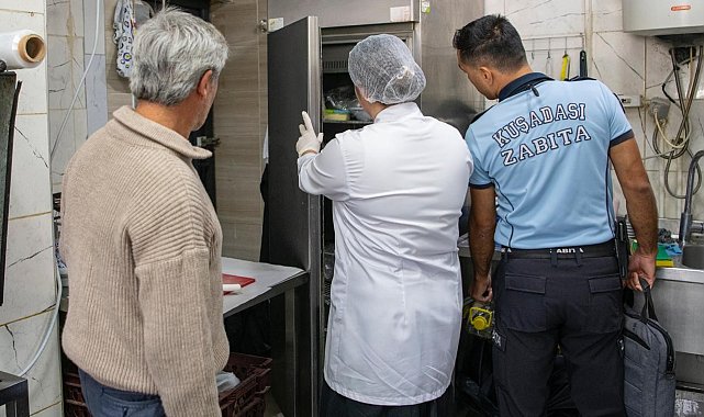 Kuşadası Belediyesi'nden restoranlara sıkı denetim