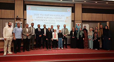 Kütahya'da 'Kur'an-ı Kerim'i Güzel Okuma Yarışması' düzenlendi