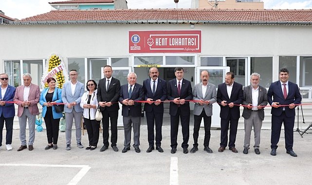 Kütahya'da Zafertepe Kent Lokantası hizmete açıldı