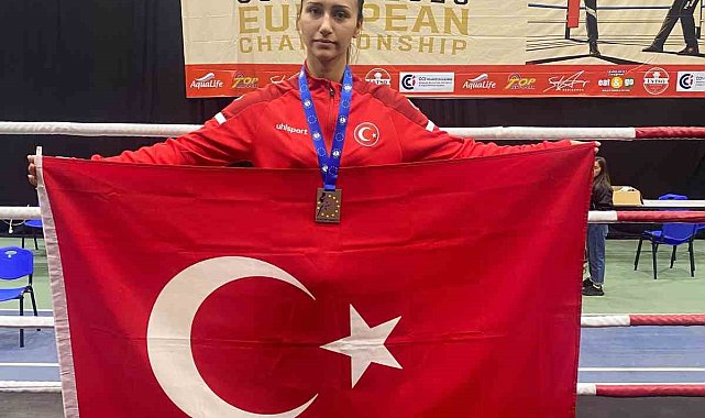 Kütahyalı sporcu Elif Kaya Avrupa ikincisi oldu
