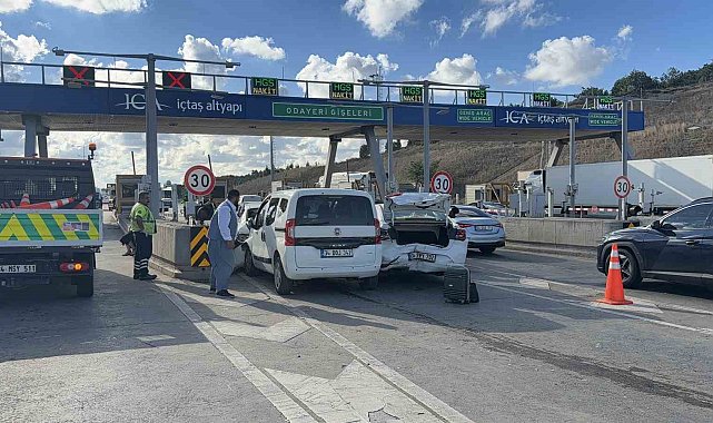 Kuzey Marmara Otoyolu'nda zincirleme kaza: 2 yaralı