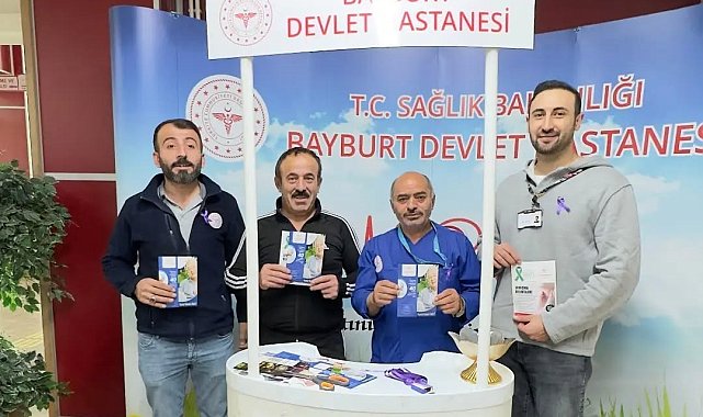 Lenfoma ve prostat kanserine ilişkin vatandaşlara bilgilendirme yapıldı
